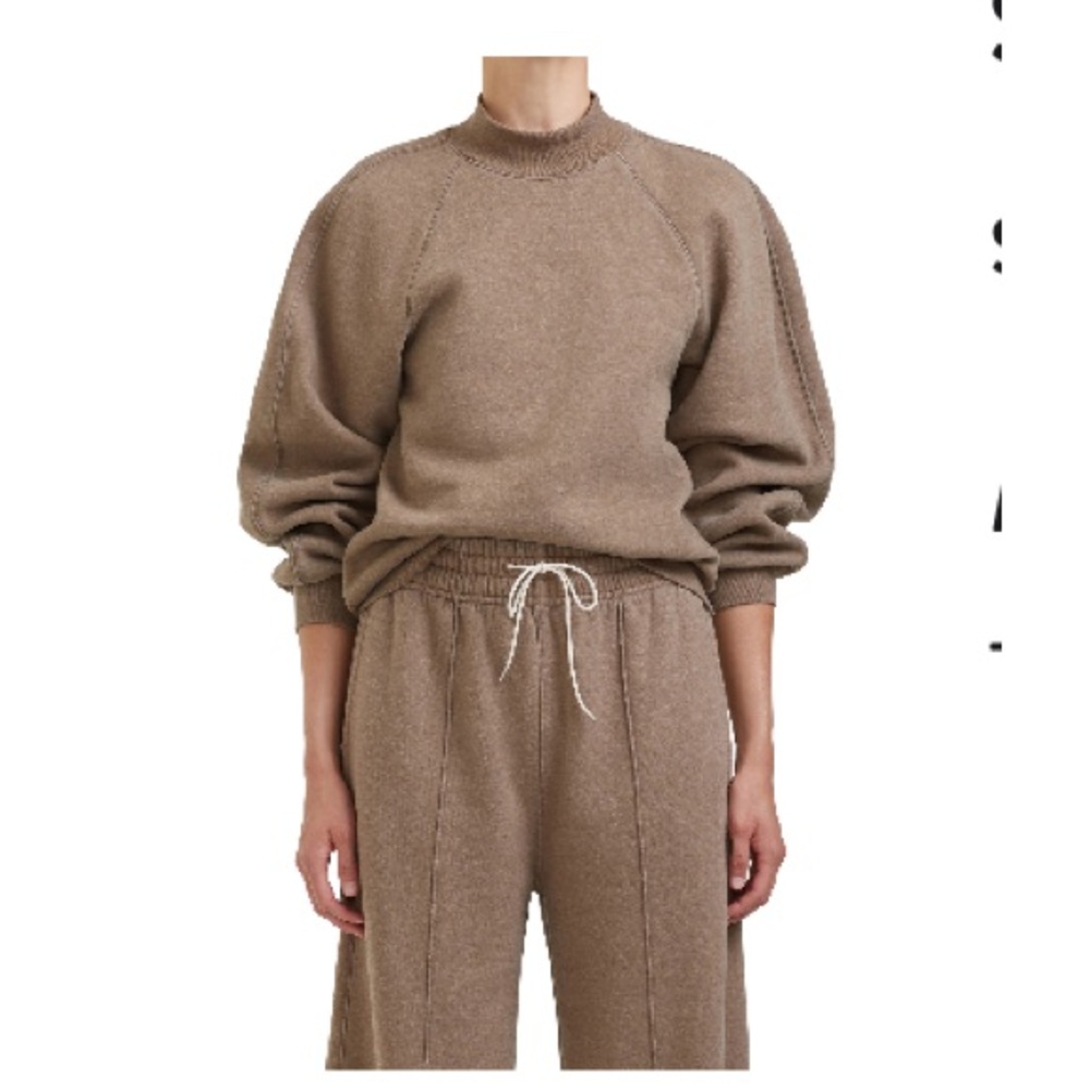 Agolde Brown Knit Sweater
